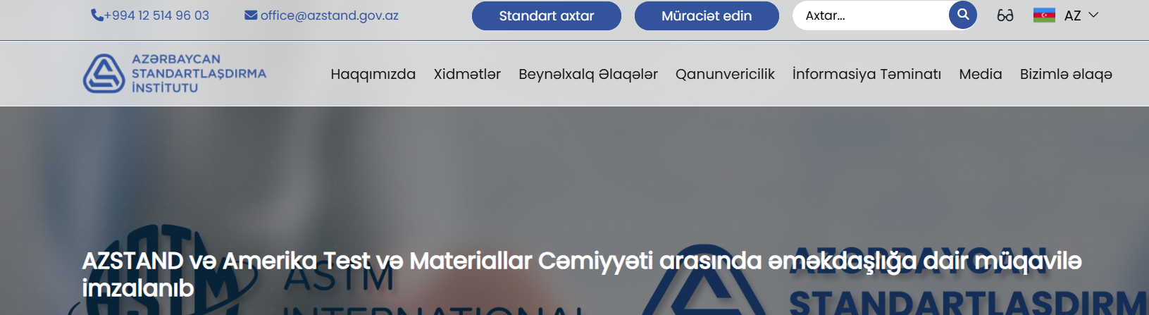  / Azərbaycan Standartlaşdırma İnstitutu